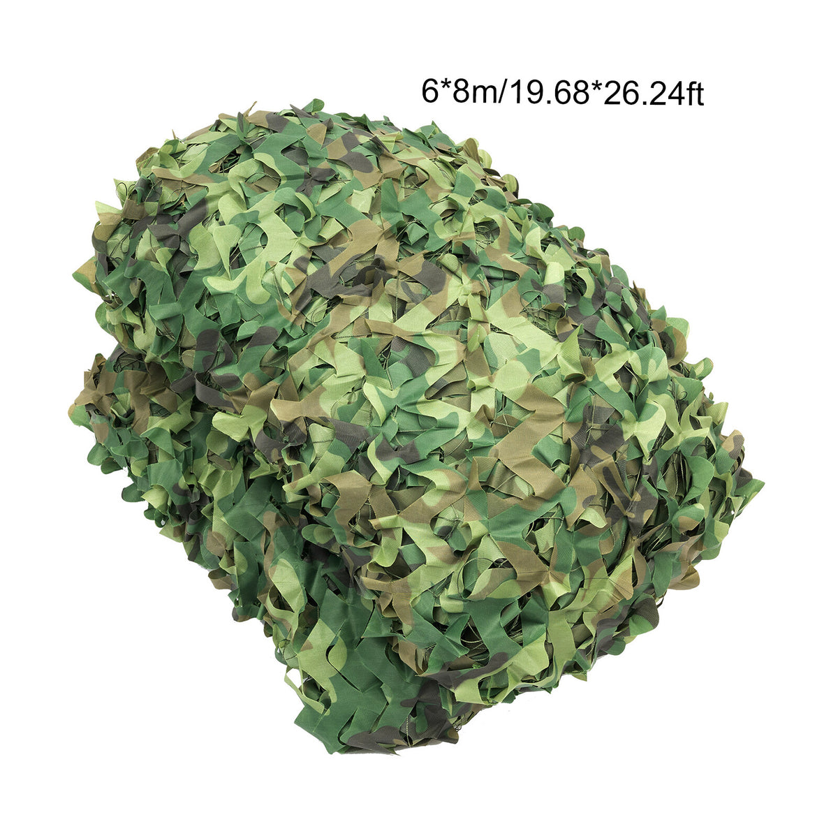 26x26 Camouflage Netting for Military, Hunting, Camping, and Tactical Use