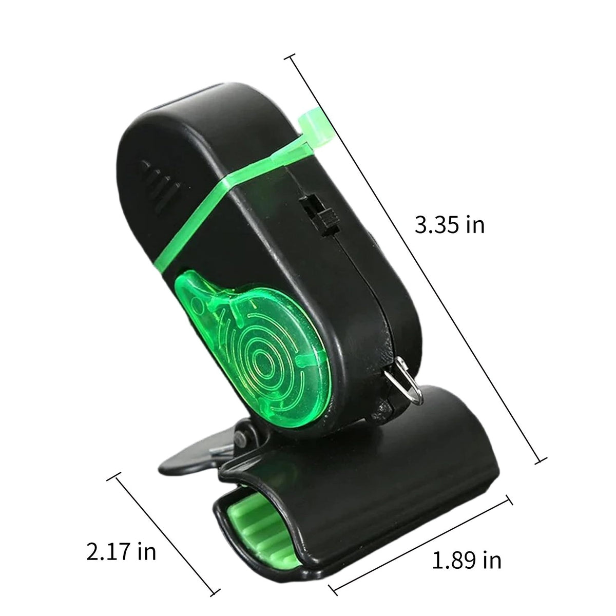 4 Pack Electronic Fishing Bite Alarms with LED Light and Sound Alert