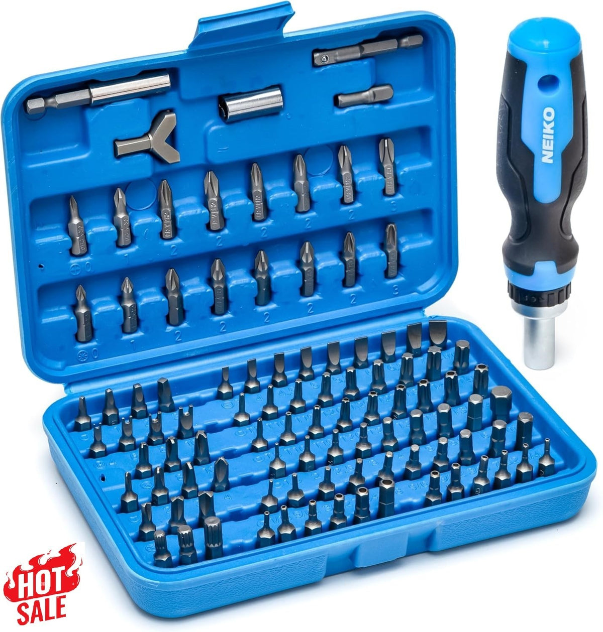 Security Screwdriver Bit Set 101 Pieces - Chrome Vanadium Steel for Gunsmithing and Precision Repairs