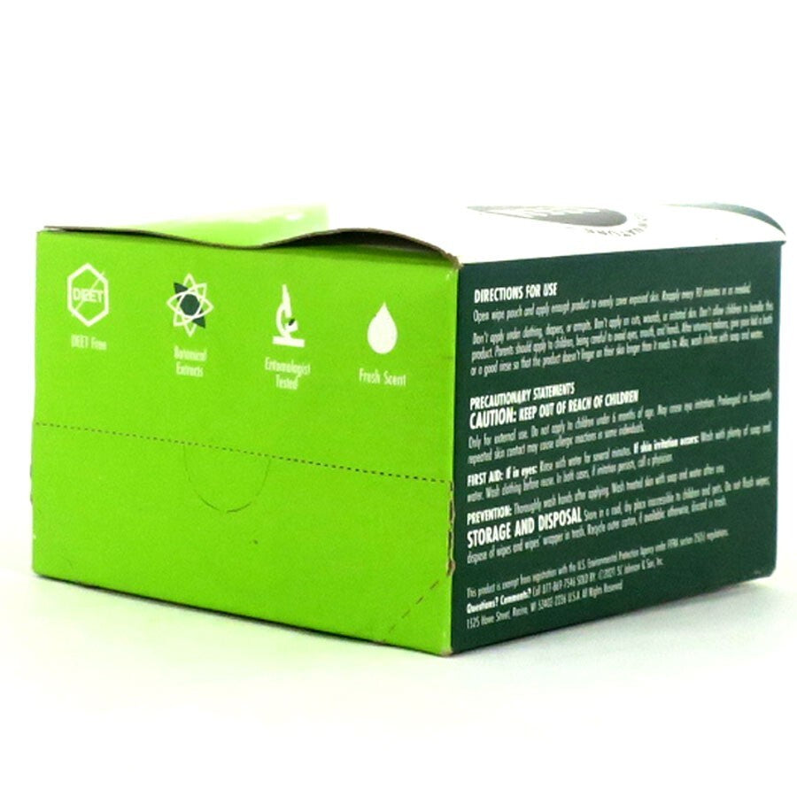 Mosquito Repellent Wipes - Botanical Insect & Bug Spray, 10 Pack