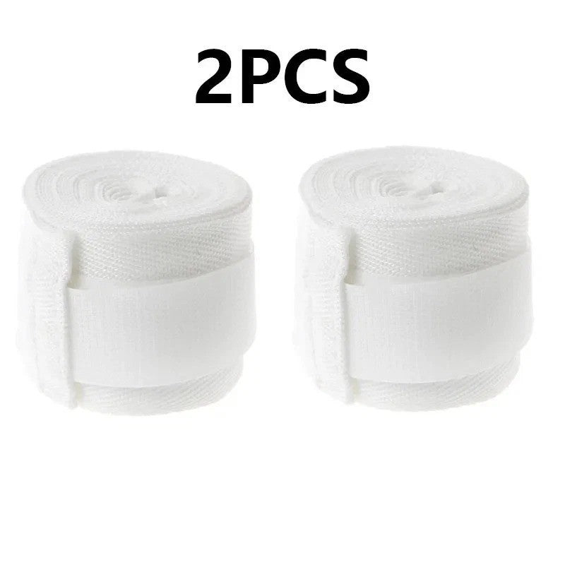 2PCS Cotton Boxing Hand Wraps for MMA Kickboxing Training Support