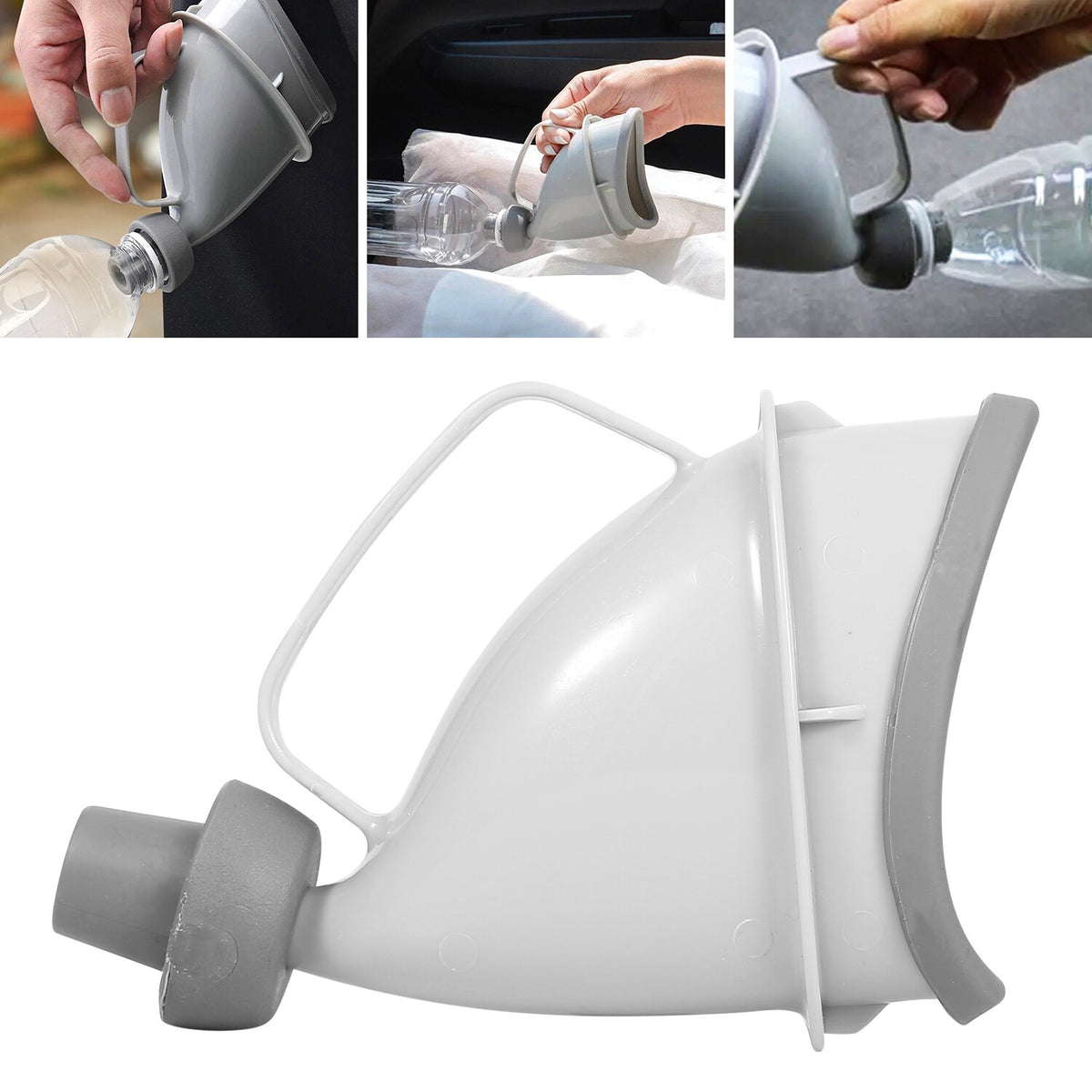 Unisex Portable Urinal Funnel for Outdoor Travel Emergency Use