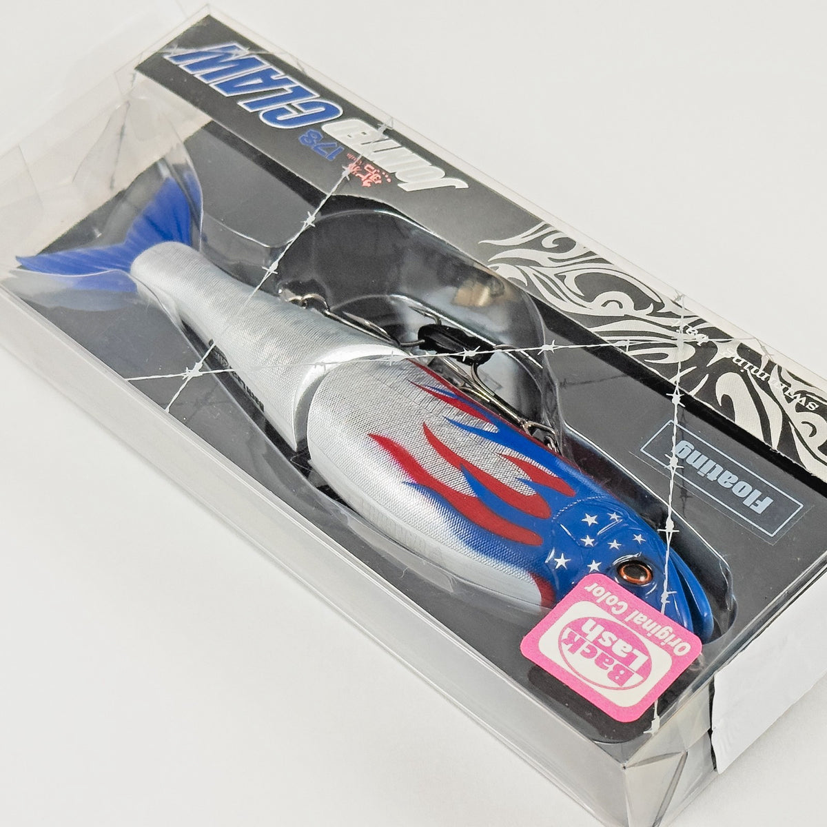 Floating Jointed Swimbait 178mm US Flag Color for Bass & Predatory Fish