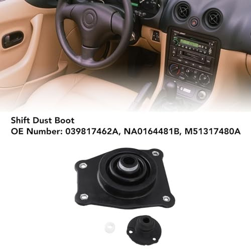 Vehicle Shift Boot for MX5 MX-5 Miata - Lower Gear Lever Dust Cover Replacement