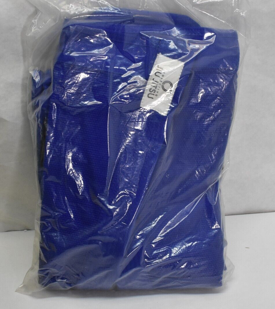 Adult Jiu Jitsu Training Uniform Jacket - Blue A3 Size