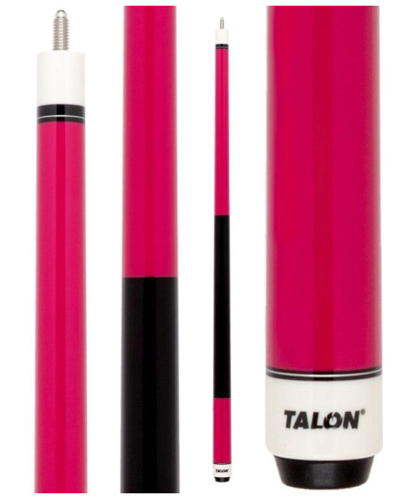 Talon TL06 Starter Pool Cue - Fuchsia Stained Maple, 58", 18-21oz, No Wrap