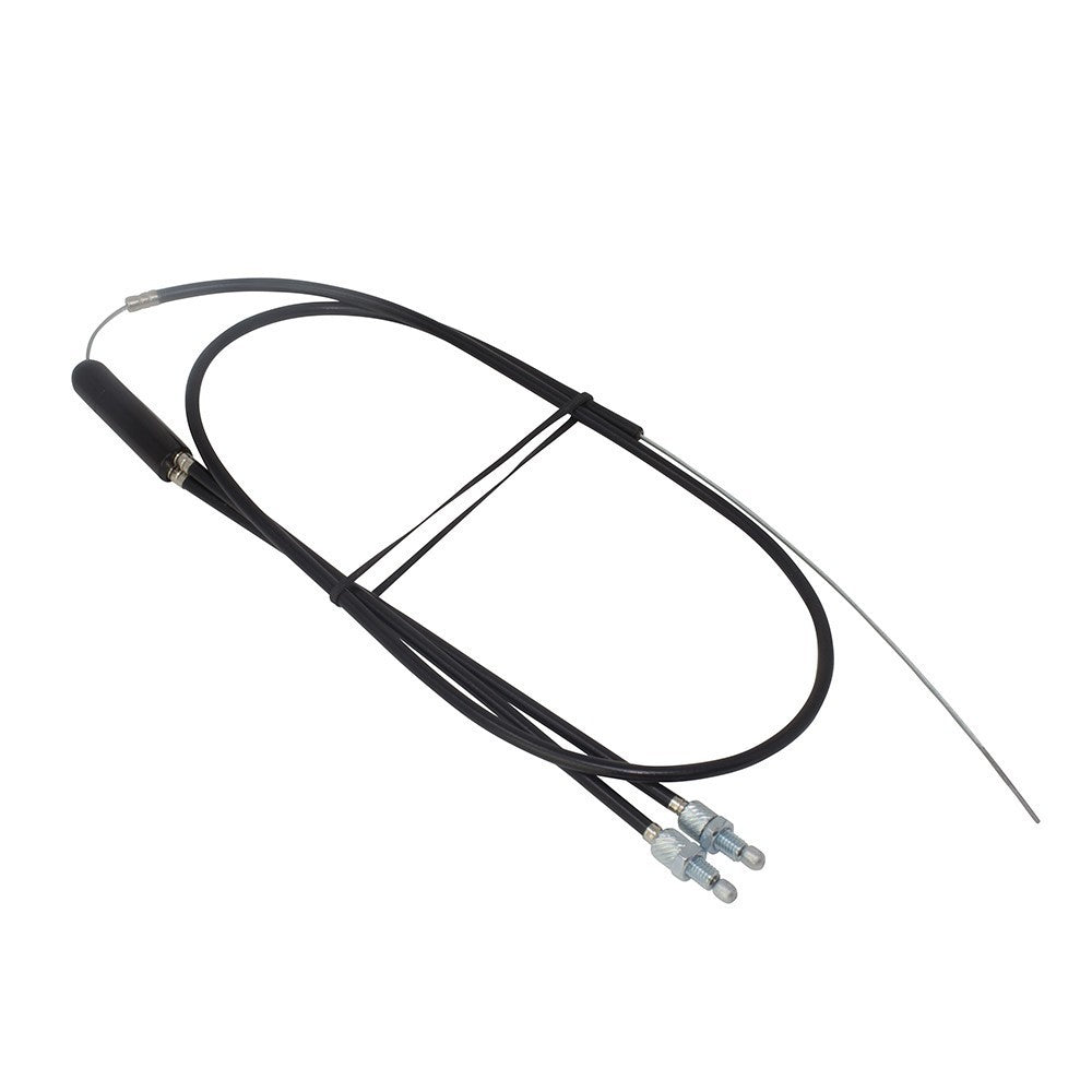 Bicycle Brake Rotor Lower Cables Set for Freestyle BMX Bikes - Black