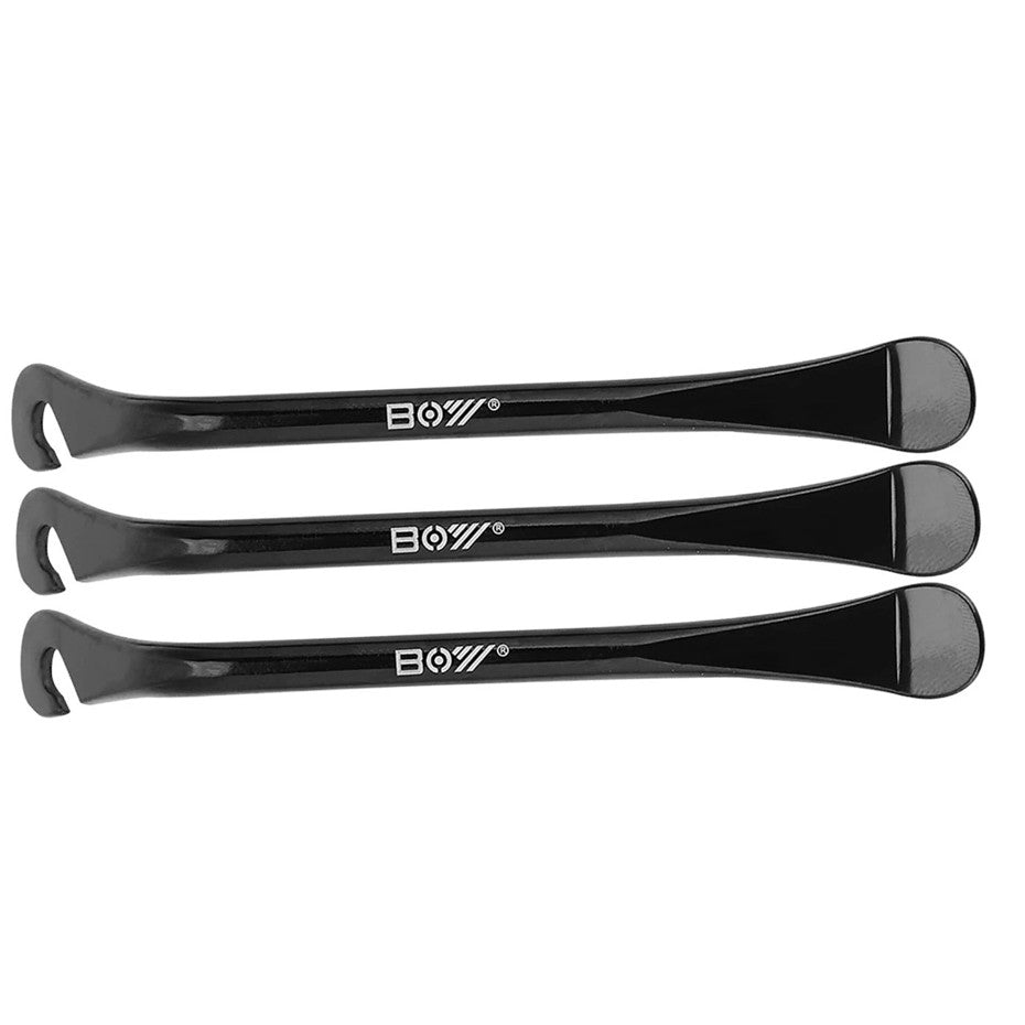 Bike Tire Levers Carbon Steel Pack of 3 for MTB Road Bicycle Wheel Repair