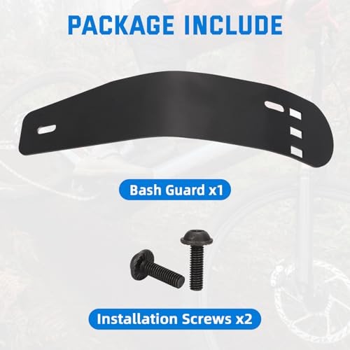Mountain Bike Bash Guard for Specialized Turbo Levo Gen4 - Black