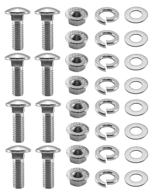 32-Piece Bumper Bolt Set for Chevy C10 Pickup Trucks - Front & Rear