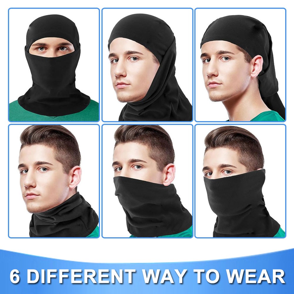 Winter Balaclava Ski Mask Full Face Fleece Neck Windproof Warm for Cold Weather