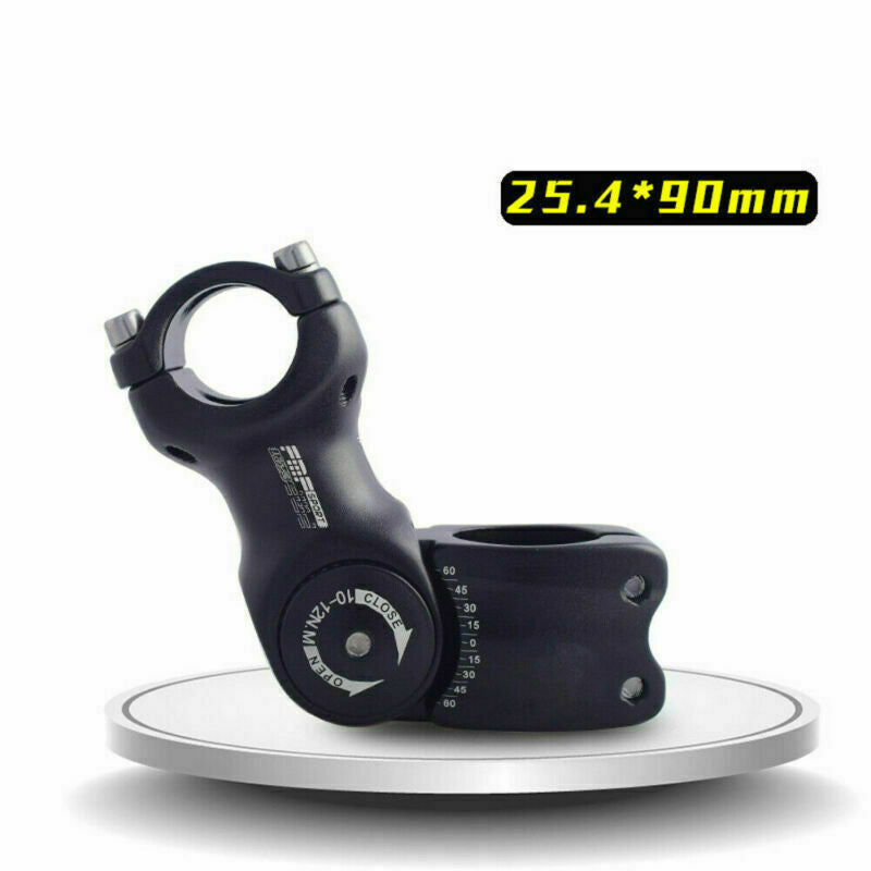 Adjustable Mountain and Road Bike Stem Riser - Lightweight Aluminum MTB Handlebar
