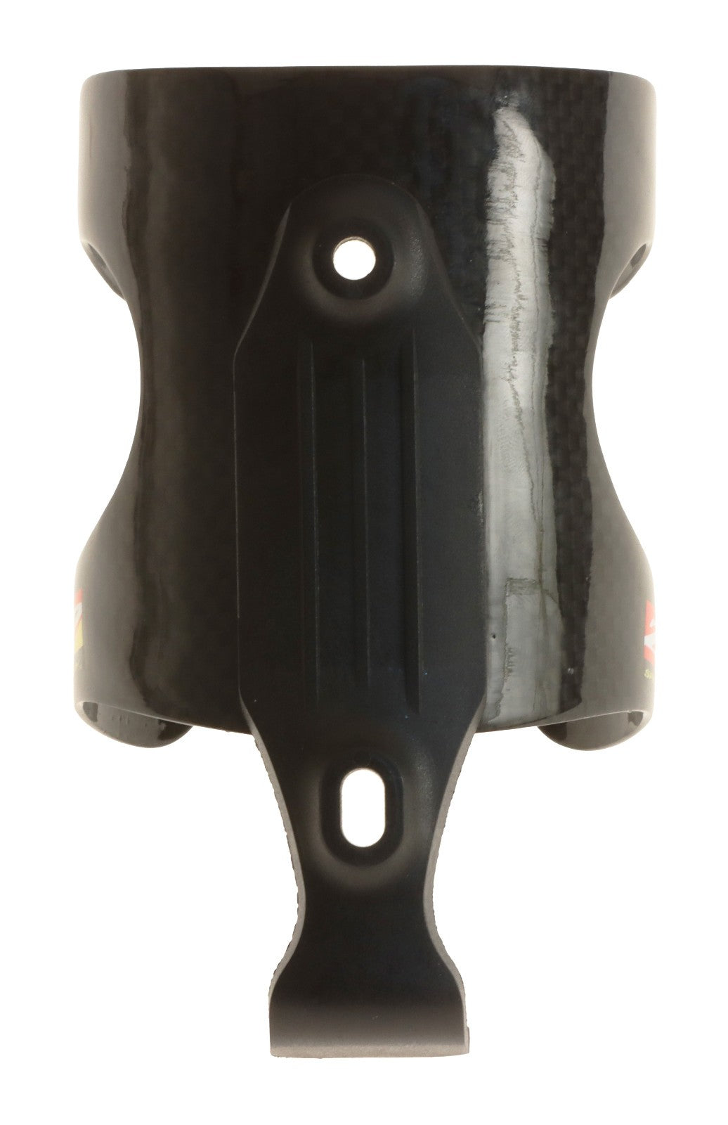Cycling Water Bottle Cage Set - Carbon Fiber Lightweight Black Pair