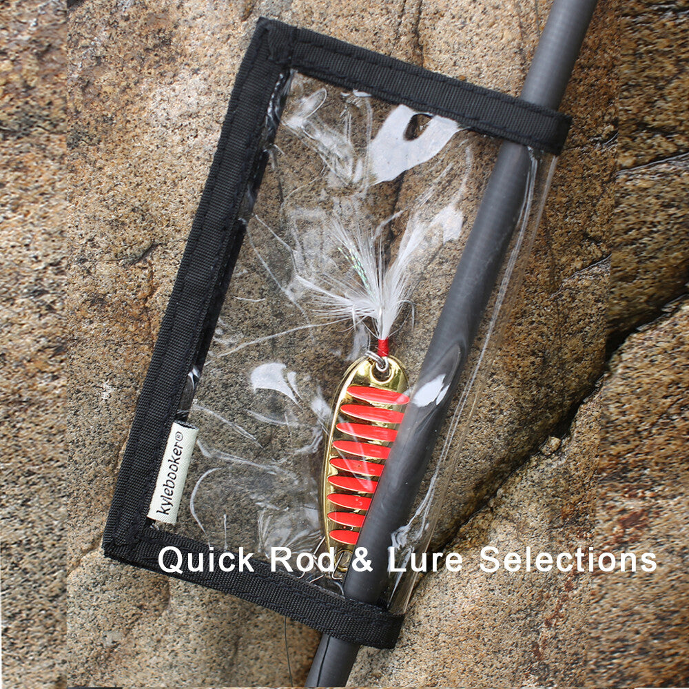 Fishing Lure Wraps PVC Clear Window Protectors - Multiple Sizes, 4-Pack