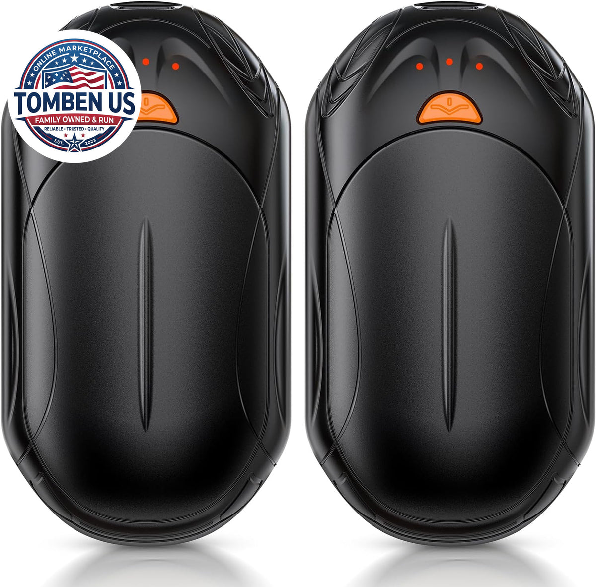 Rechargeable Hand Warmers Set - AI Smart Chips, 20H Long-Lasting Safe Heat, Portable Pocket Heaters for Outdoor & Winter
