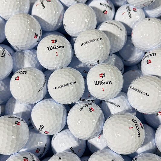 Wilson DUO Soft Golf Balls Bulk Pack - Multiple Quantity Options
