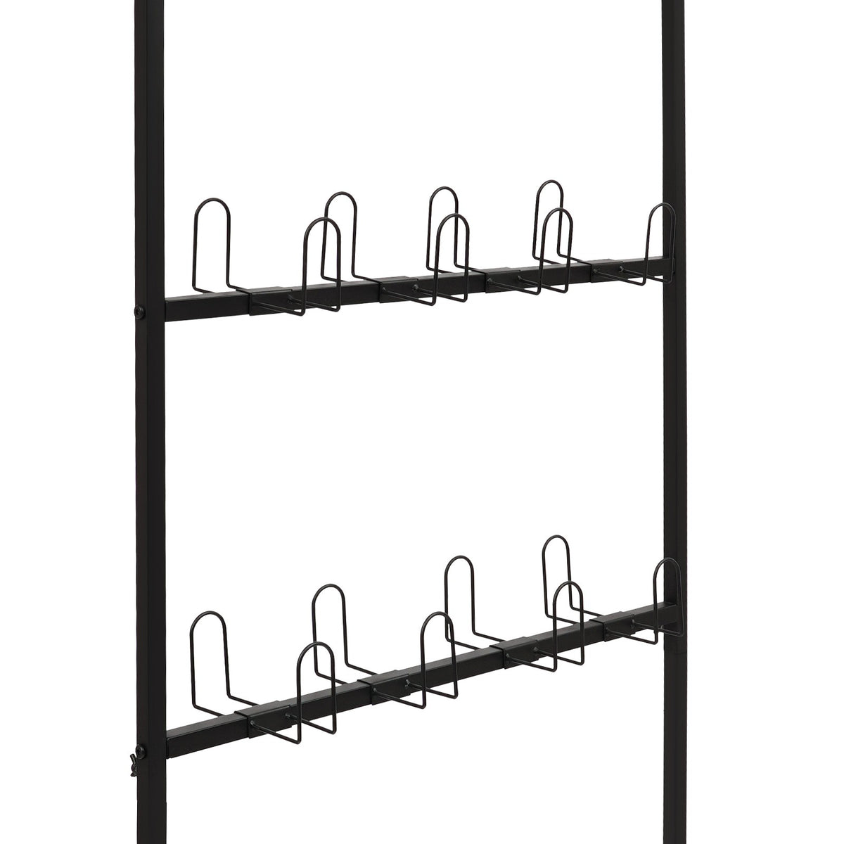 Boxing Gloves Drying Rack Steel Storage Stand with Wheels for Gym