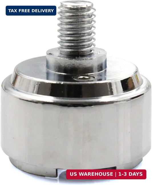 1/2 Inch Thread-On Chrome Shift Knob Adapter for Eaton Fuller Shifters