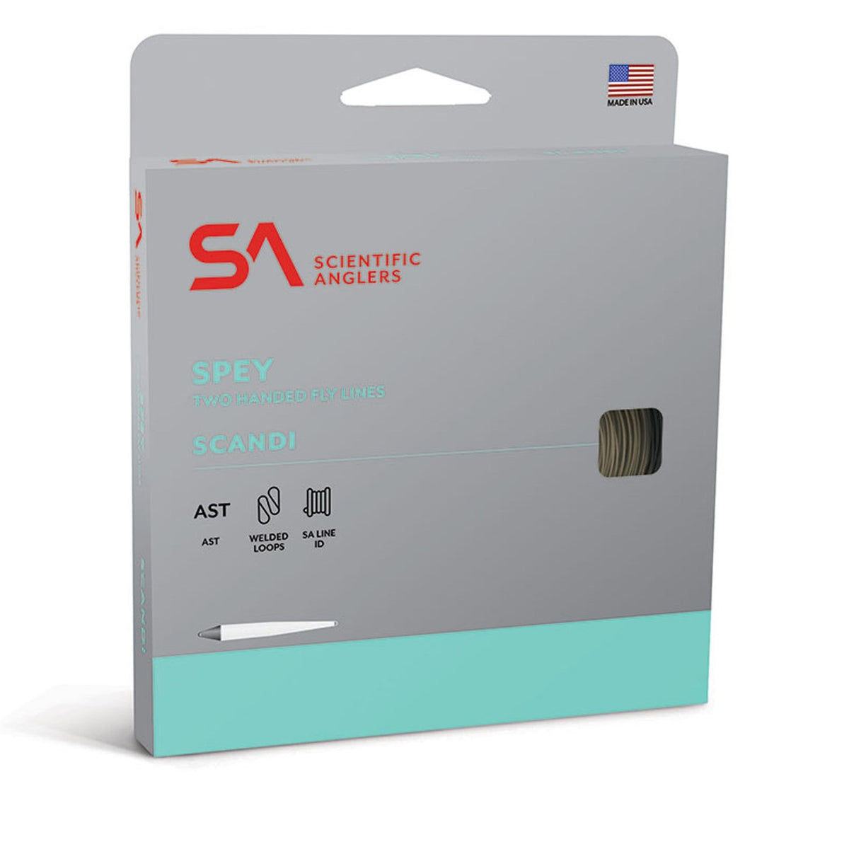 Fly Fishing Line - Spey Lite Scandi Head for Light Double-Handed Use