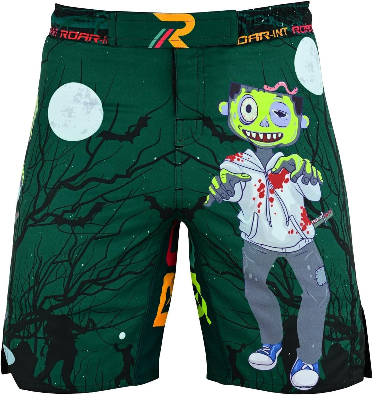 Kids MMA Rash Guard & BJJ Trunks Set - Machine Washable Martial Arts Gear