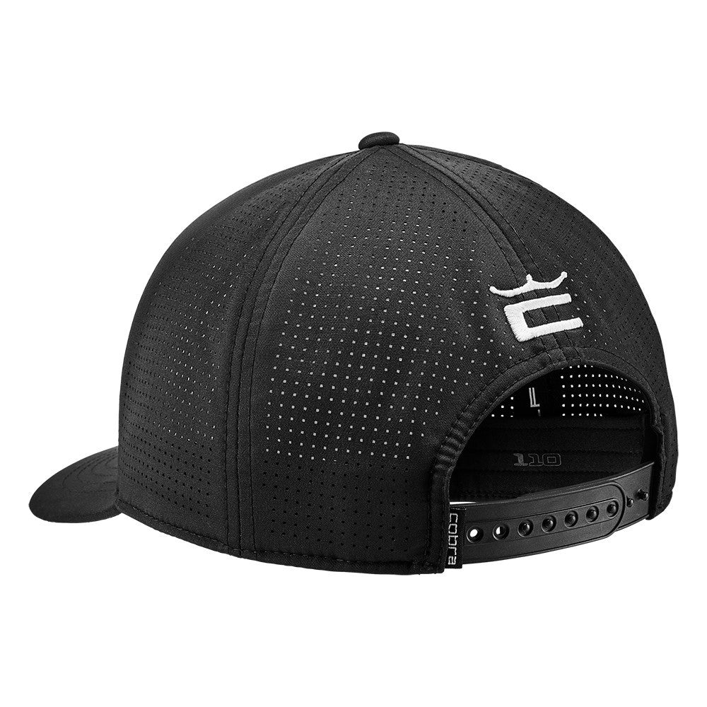 Golf Snapback Hat - Black and White Cobra Tour 2026 Cap