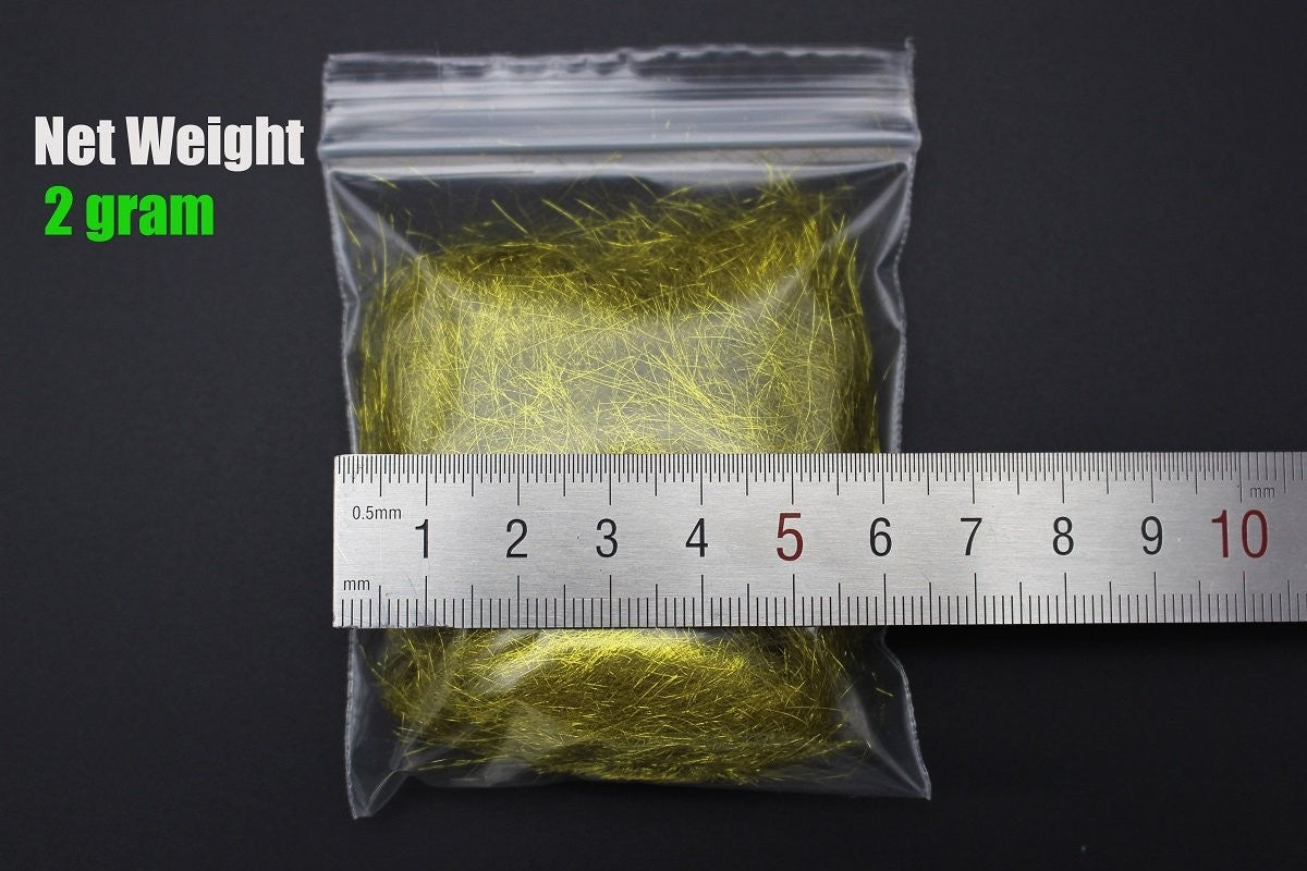 Fly Tying Ice Dub Thread Set - 16 Colors for Trout Nymphs & Fly Patterns