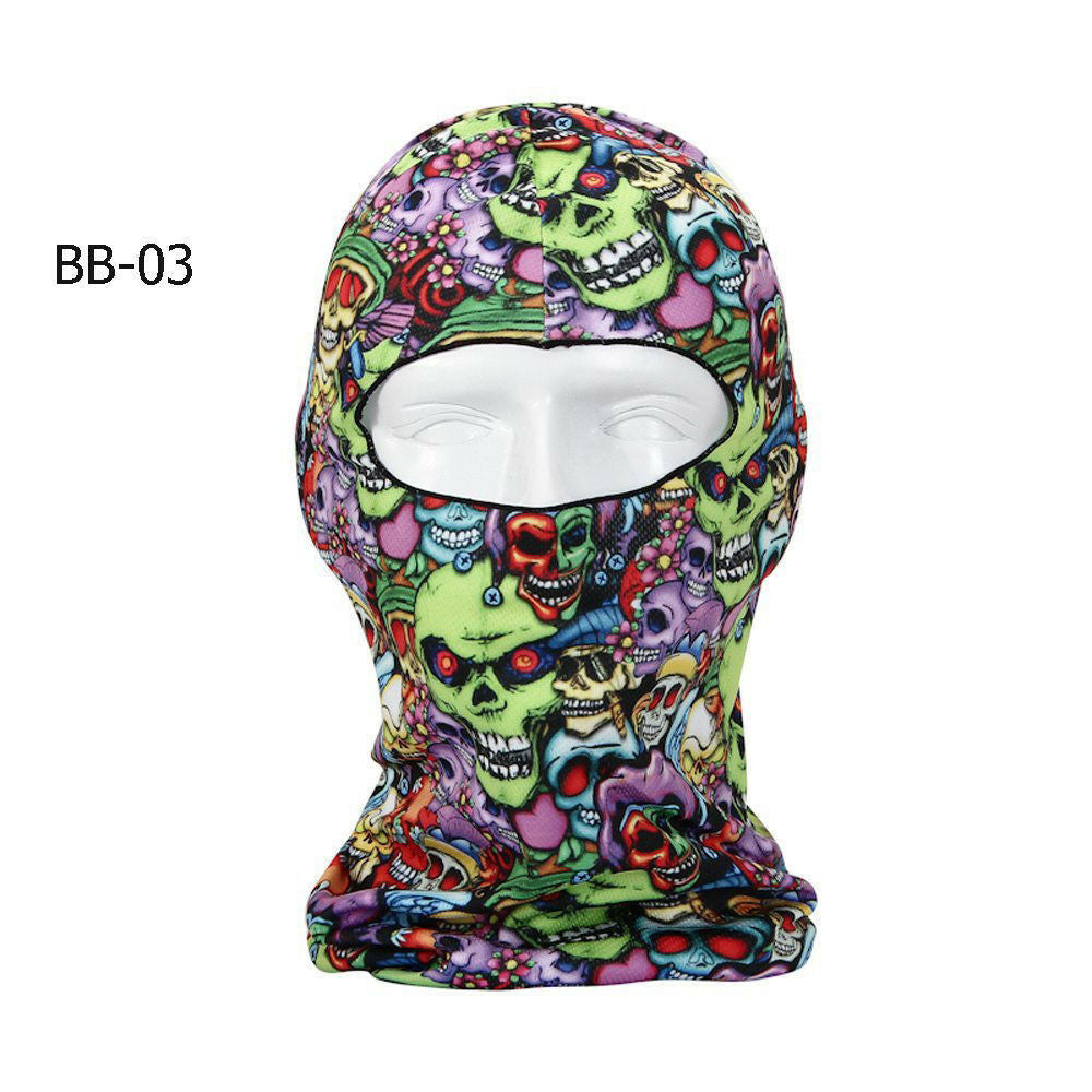 Full Face Mask UV Protection Ski Hood Tactical Balaclava for Men Women