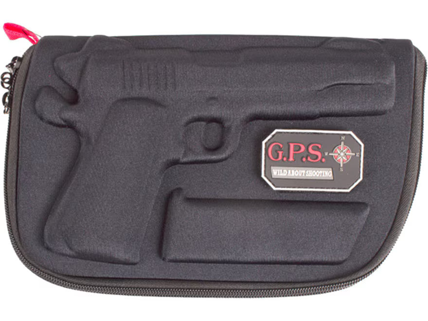 Custom Molded Pistol Case for 1911 Handgun - Black, Compact & Secure