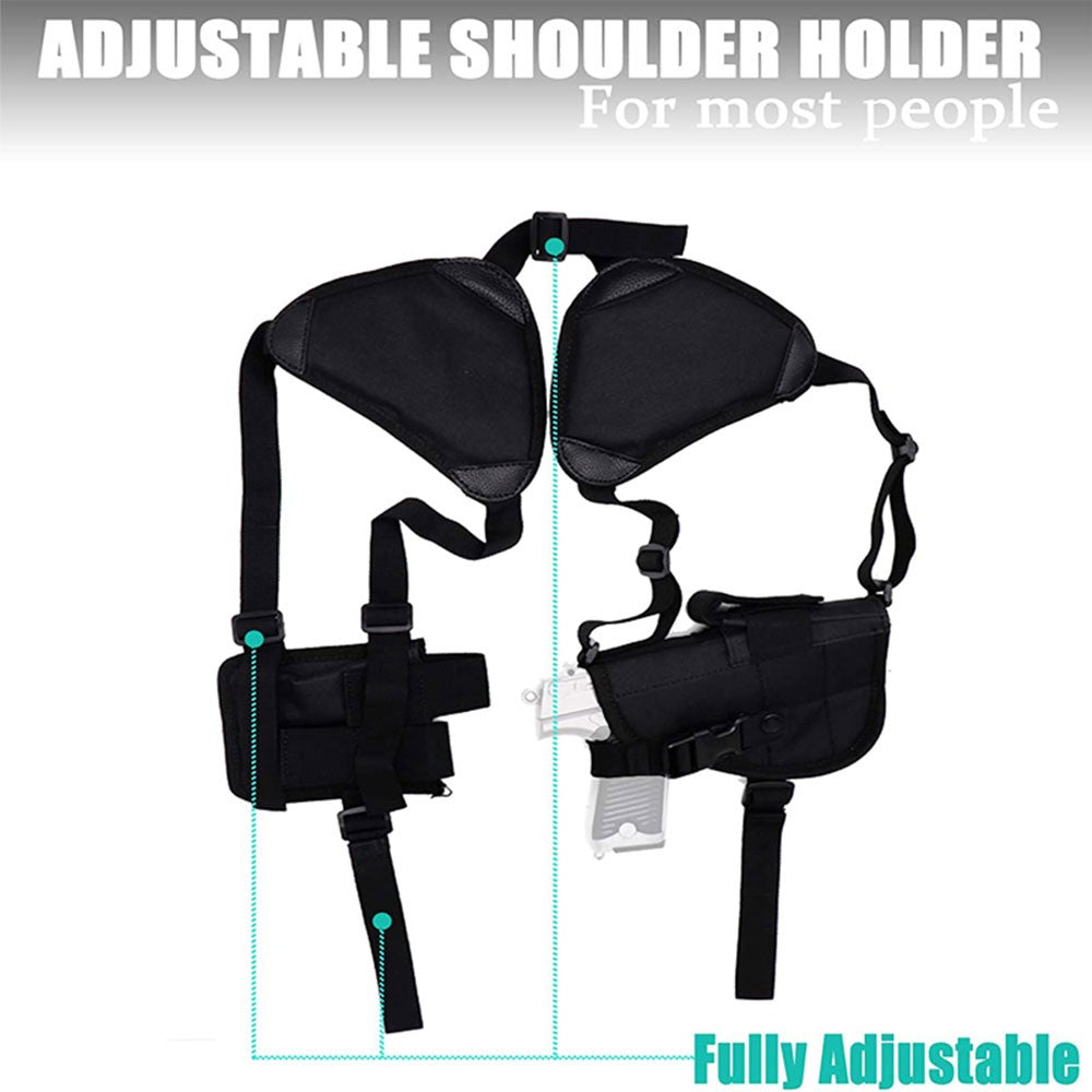 Concealed Carry Shoulder Holster for Pistol Tactical Underarm Adjustable Nylon