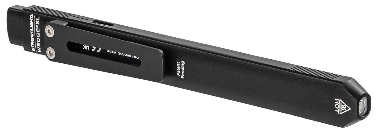 USB-C Rechargeable Pocket Flashlight 300 Lumens - Slim, Durable, Ergonomic