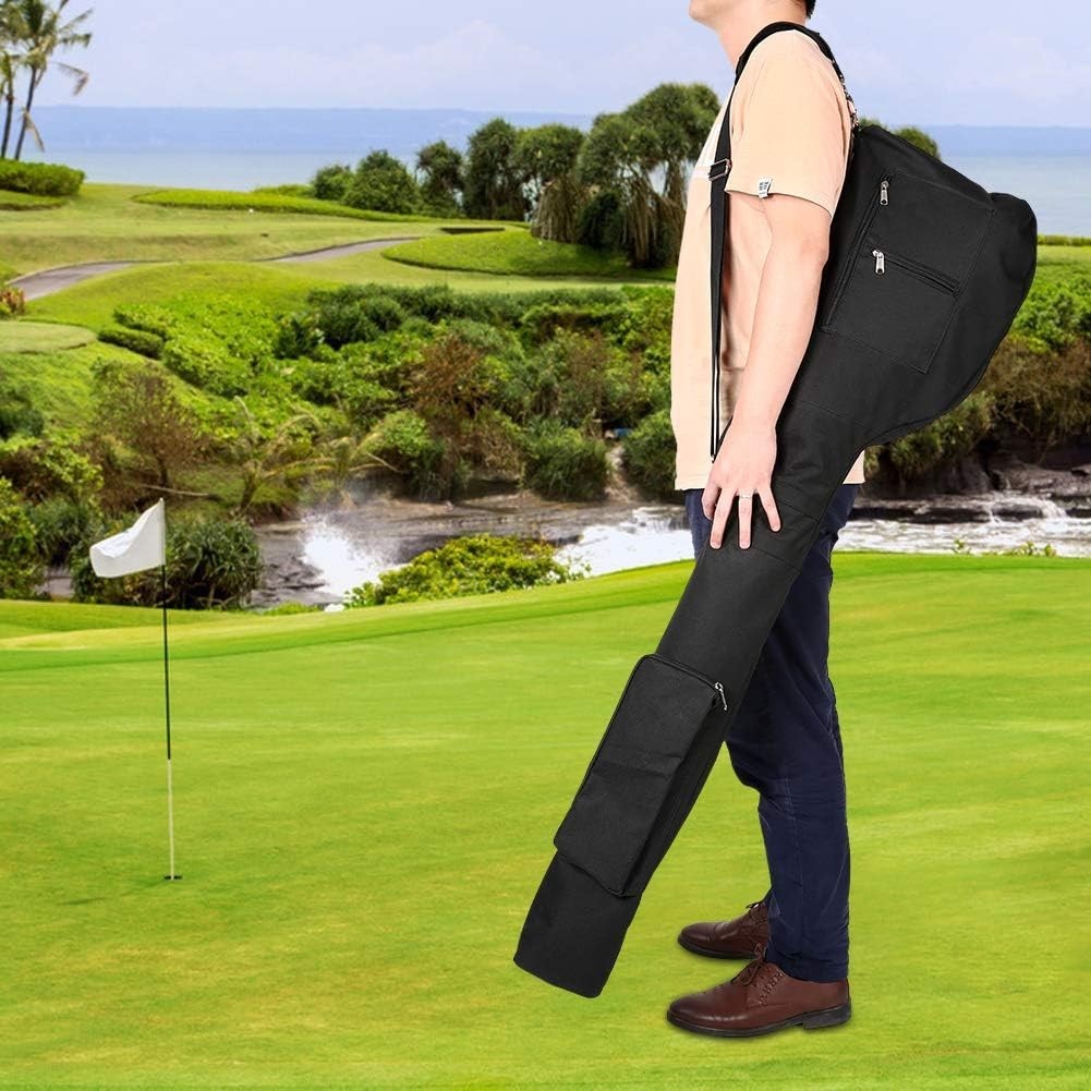 Lightweight Portable Golf Bag for 6-8 Clubs & Accessories - Travel Friendly