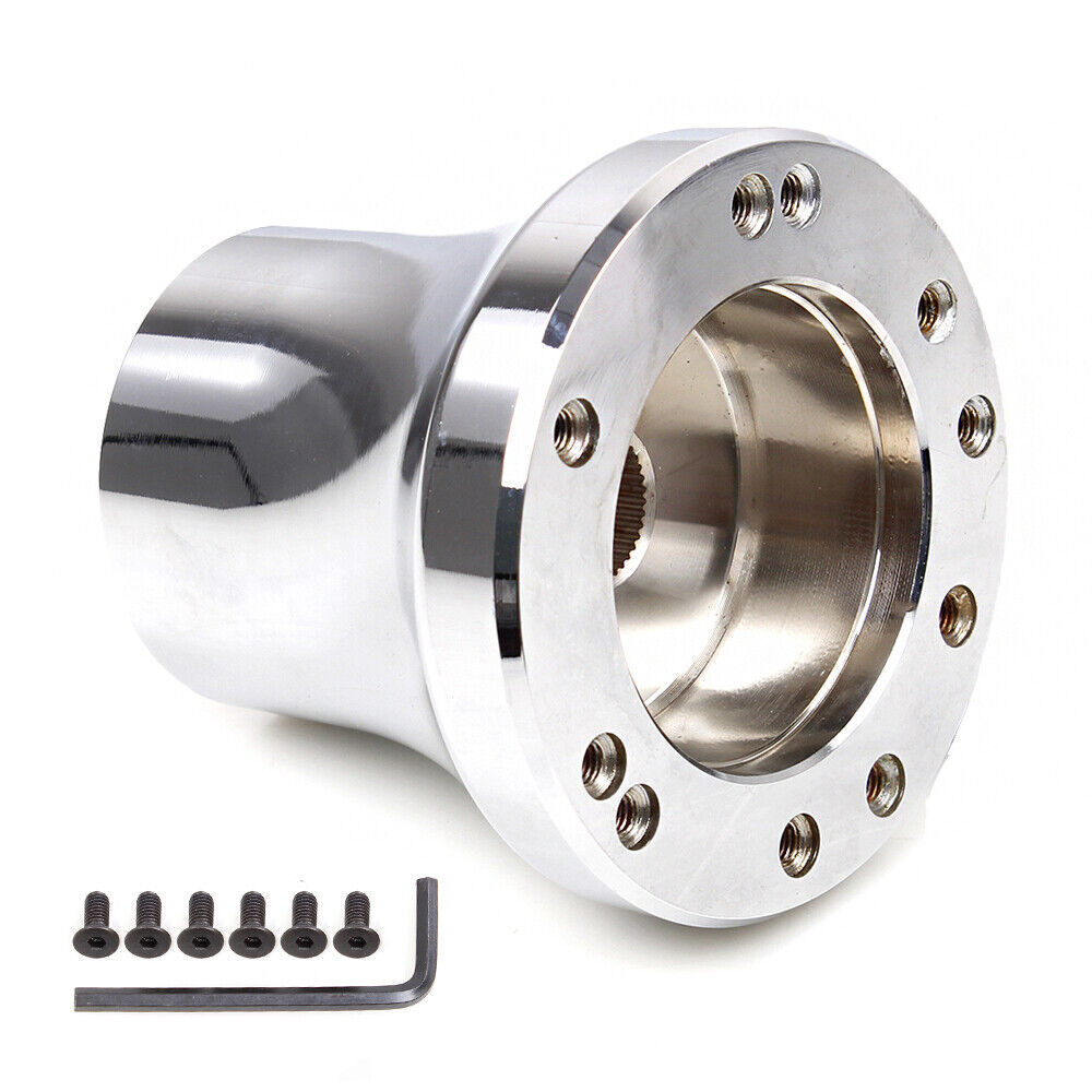 Golf Cart Steering Wheel Adapter for EZGO, Club Car, Yamaha — Universal Fit