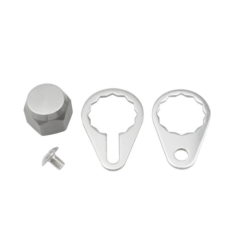 Baitcasting Fishing Reel Lock Nut & Handle Screw Kit for Abu Daiwa Okuma