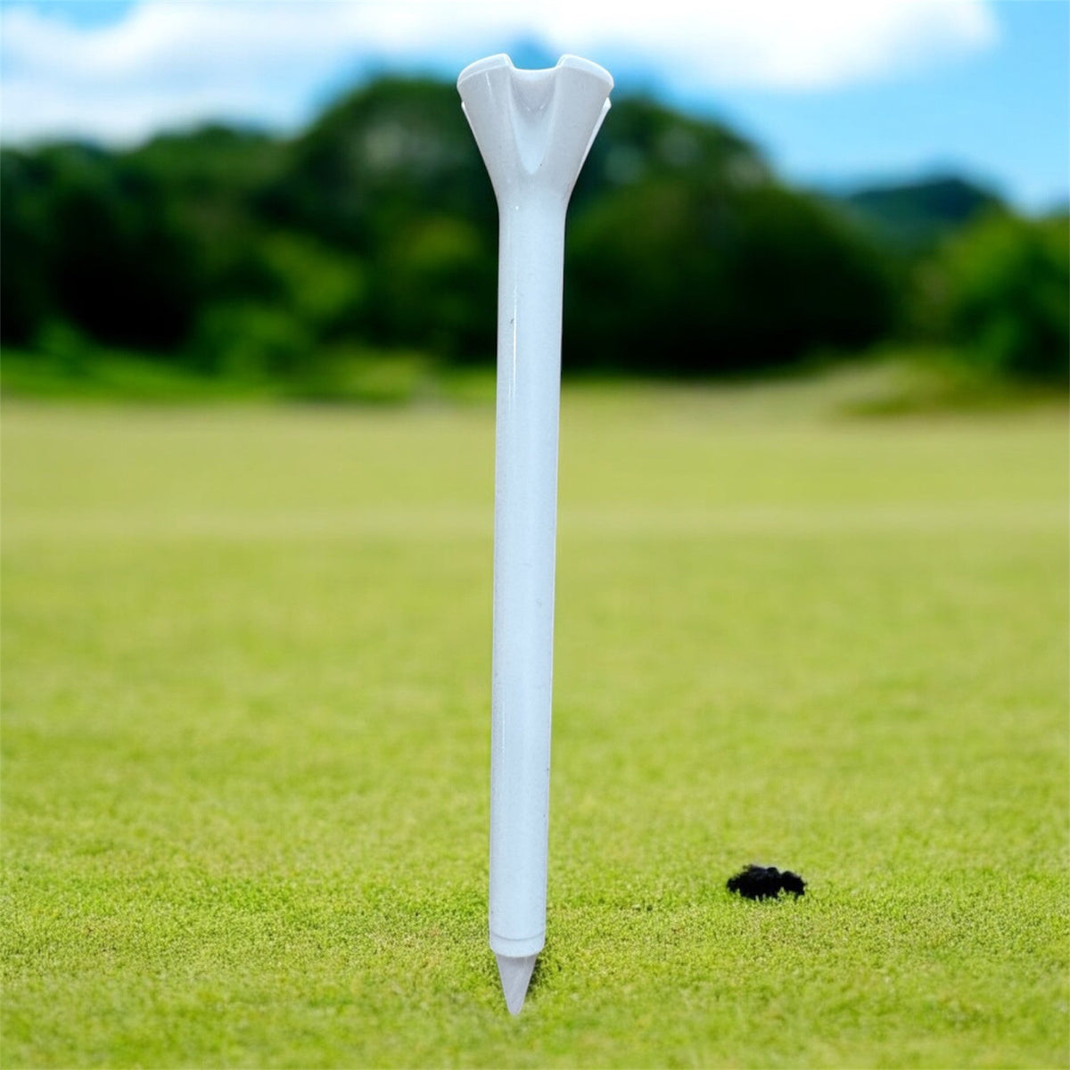 Plastic Golf Tees - 100 Pack 2 3/4 Inch Nearly Unbreakable Durable Golf Accessories