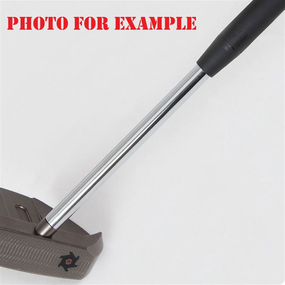 Golf Putter Shaft Blank - .370 Diameter, Parallel Tip, 32 Inches, Black or Gray