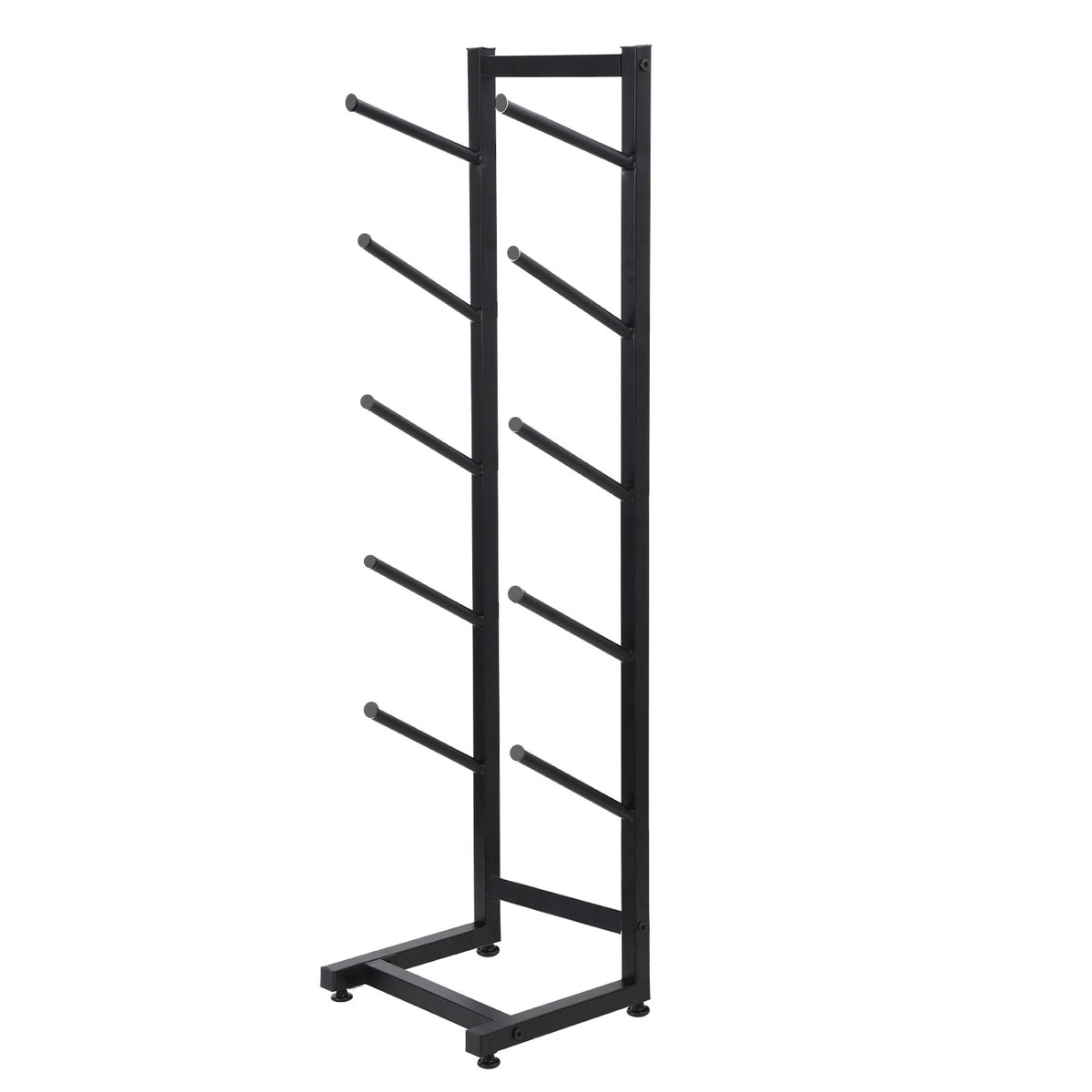 5-Tier Freestanding Snowboard and Skateboard Storage Rack Display Stand