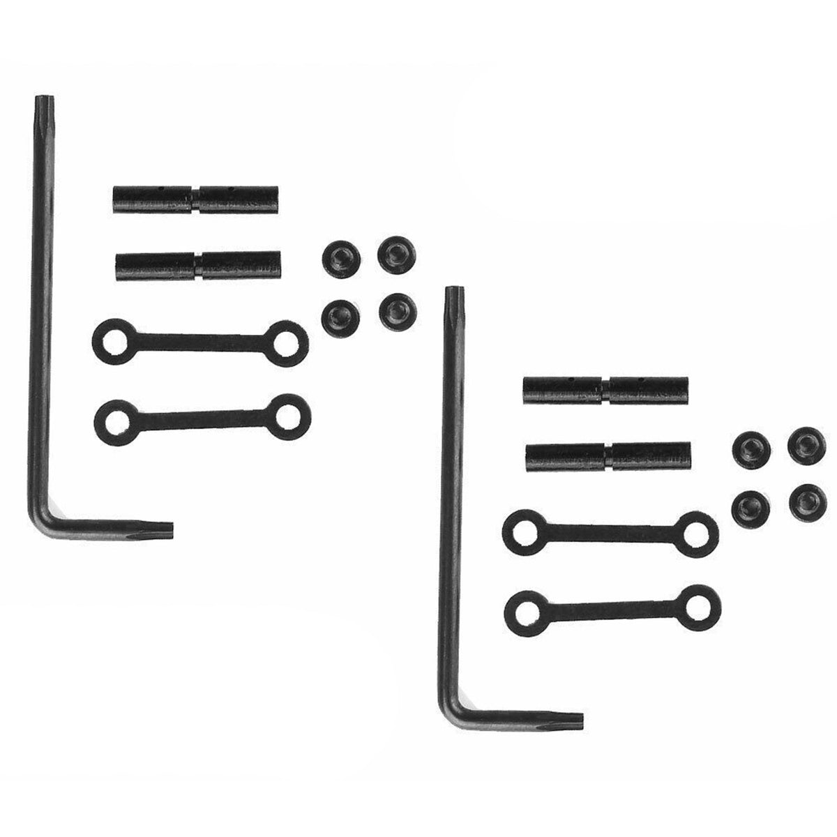 Anti-Walk Trigger Kit for .154 Small Pinholes - High Precision, Black