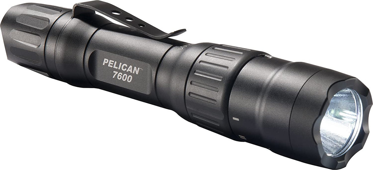 Rechargeable Tactical Flashlight 944 Lumens, Waterproof, Portable Black
