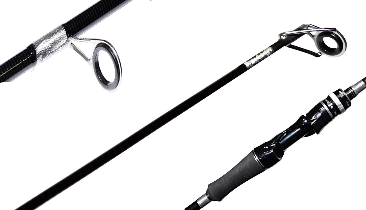 Lightweight Carbon Fiber Spinning Fishing Rods - Medium Fast Action, 7ft & 8ft Options