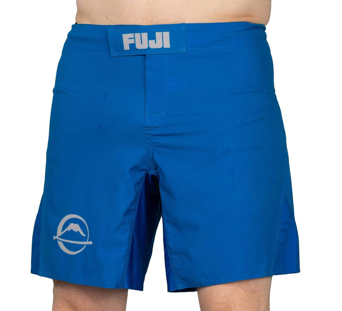Grappling Fight Board Shorts for MMA & BJJ - Blue, No Gi Competition Gear