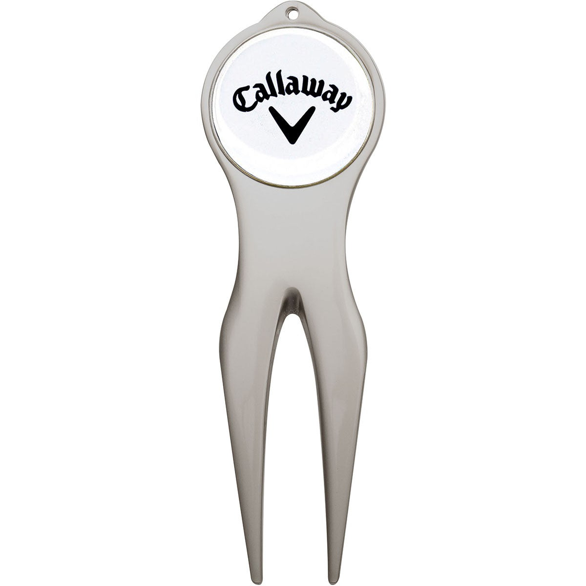 Golf Divot Repair Tool & Ball Marker Set - Silver