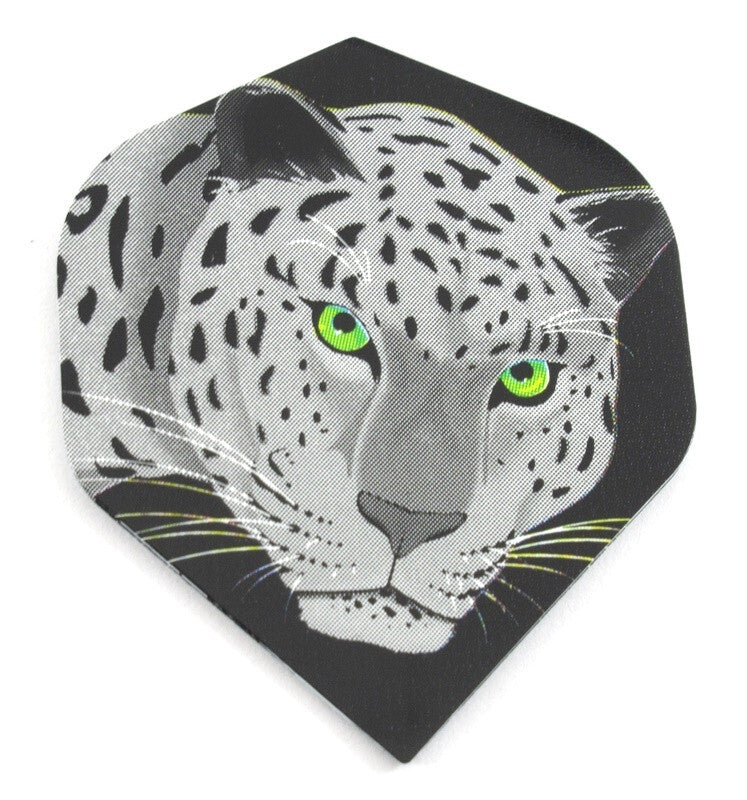 Leopard Big Cat Standard Dart Flights 5 Sets (15 Flights) – 75 Micron with Tracking