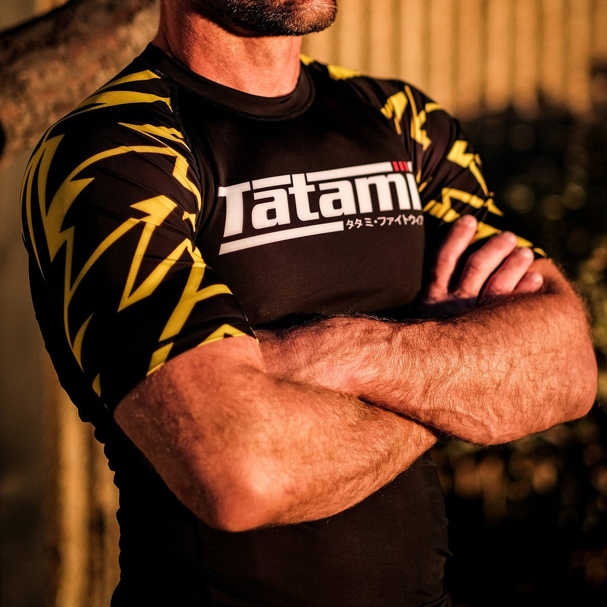 Rashguard Short Sleeve Tee for BJJ - Tatami Fightwear Recharge