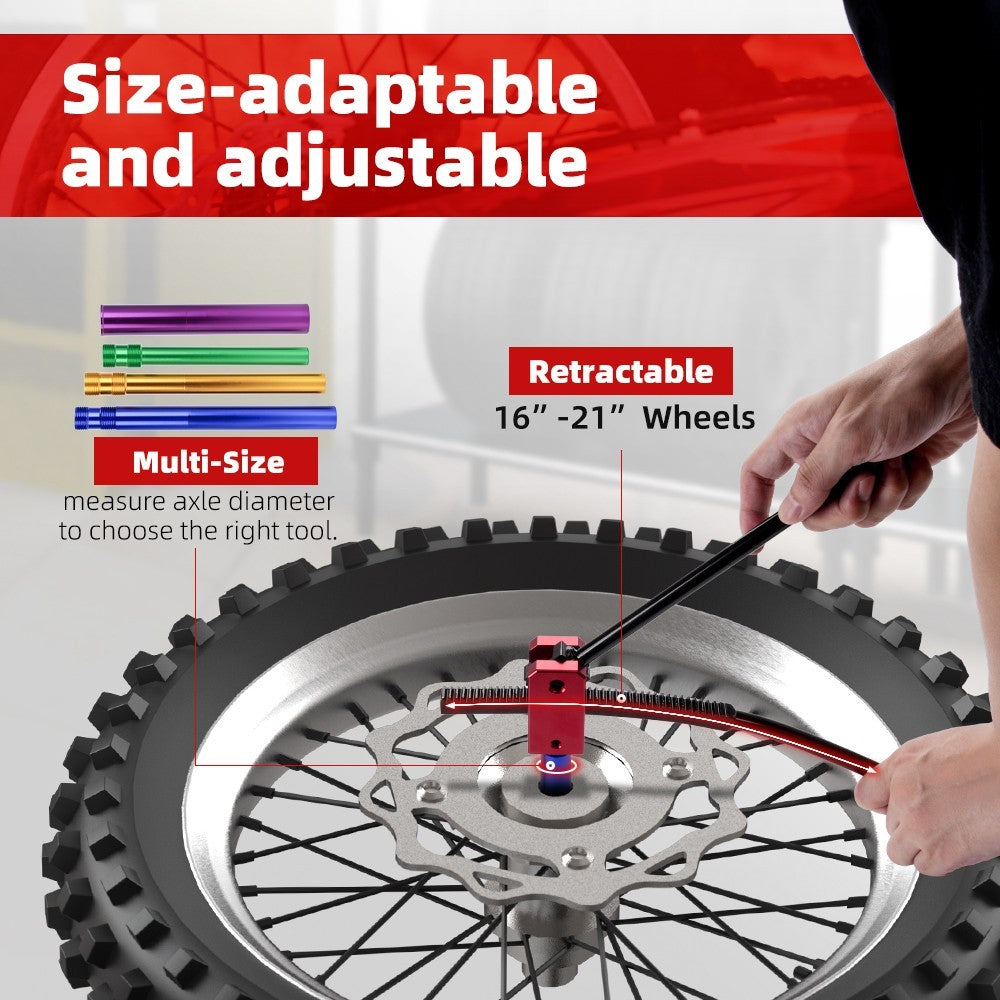 Dirt Bike Tire Changing Tools Kit for 16-21 Inch Wheels - Enduro & Motocross