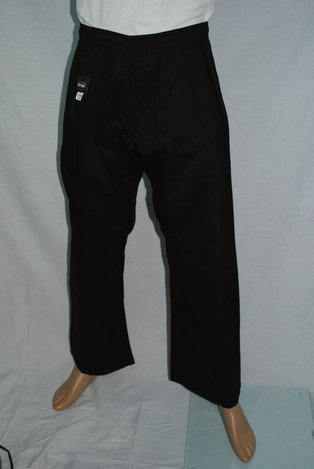 Martial Arts Karate Taekwondo Kung-Fu Pants with Reinforced Seams - White or Black