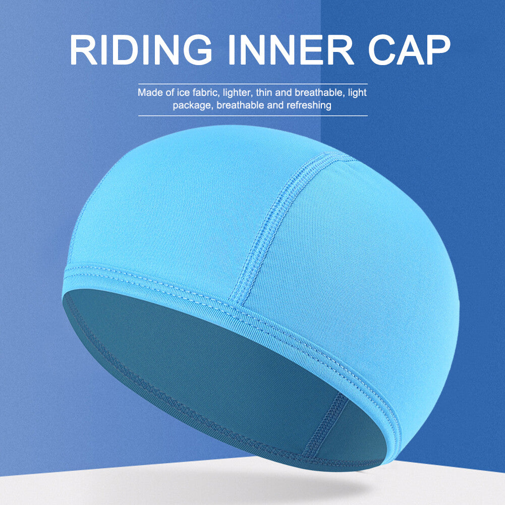 Cooling Skull Cap Helmet Liner Sweat-Wicking Motorcycle & Sports Under Hard Hat