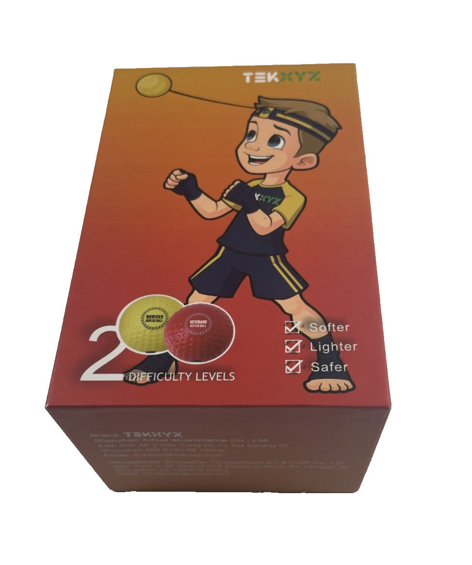 Reaction & Agility Training Ball - Speed Ball with 2 Levels for Sports Fitness