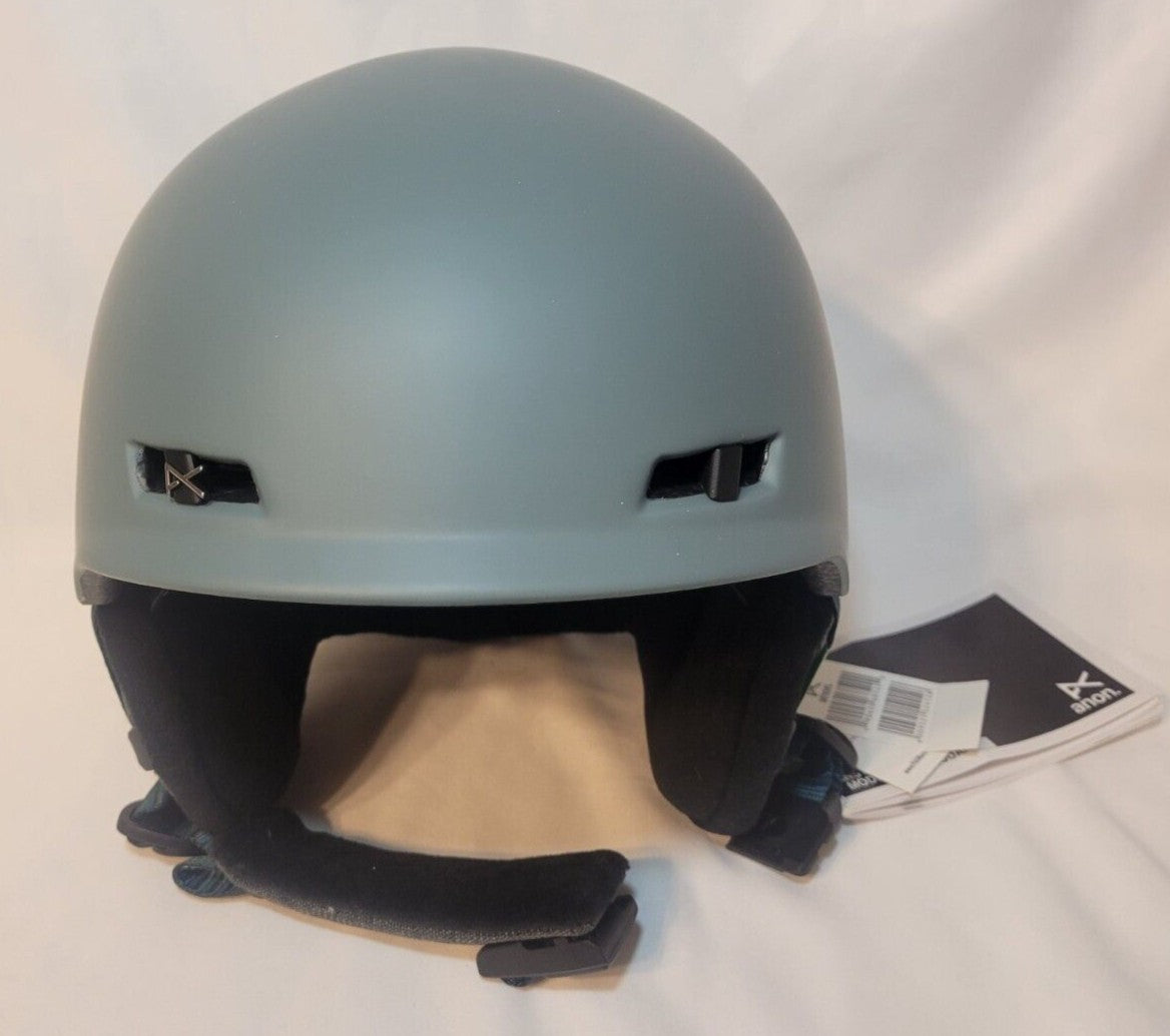 Snowboarding Helmet Men Small Gray Burton Anon Rodan