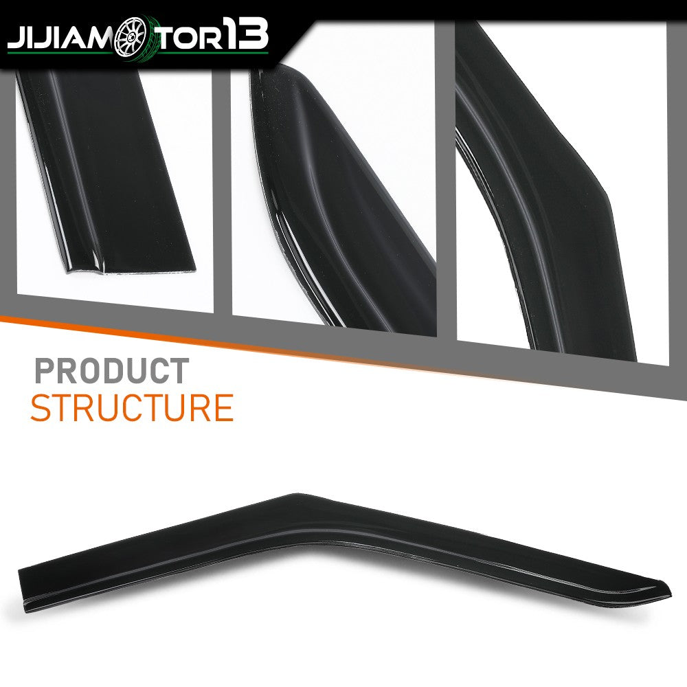 Rain Guards Visors Shield Out-Channel Fit for Ford Explorer 2020-2025