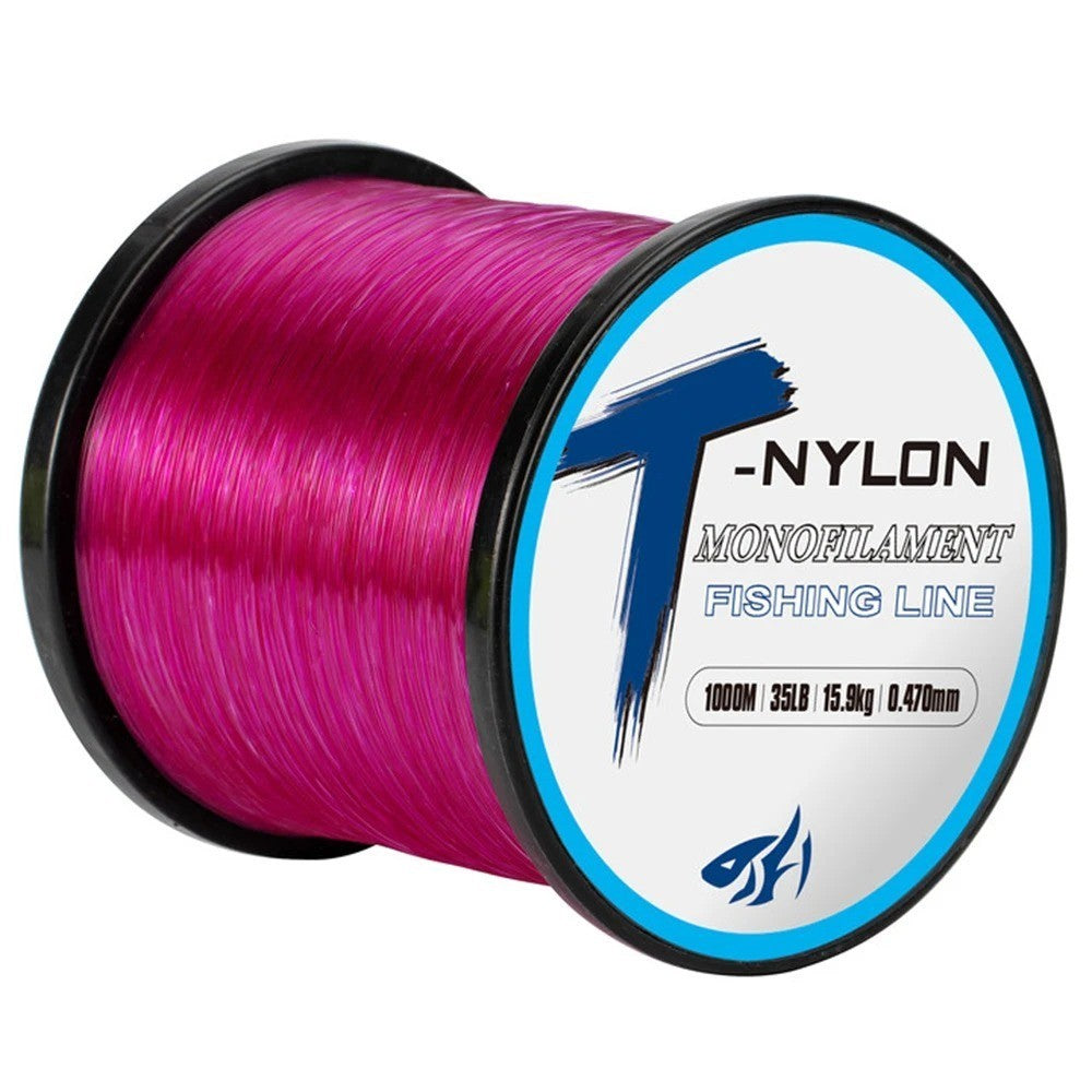 Super Strong Nylon Fluorocarbon Coated Fishing Line - Multiple Lengths & Colors